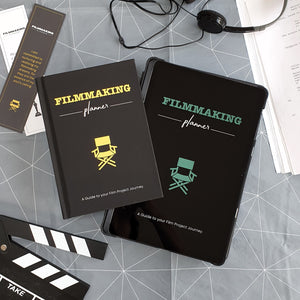 Filmmaking Planner, Digital and Hard copy Planner for filmmakers