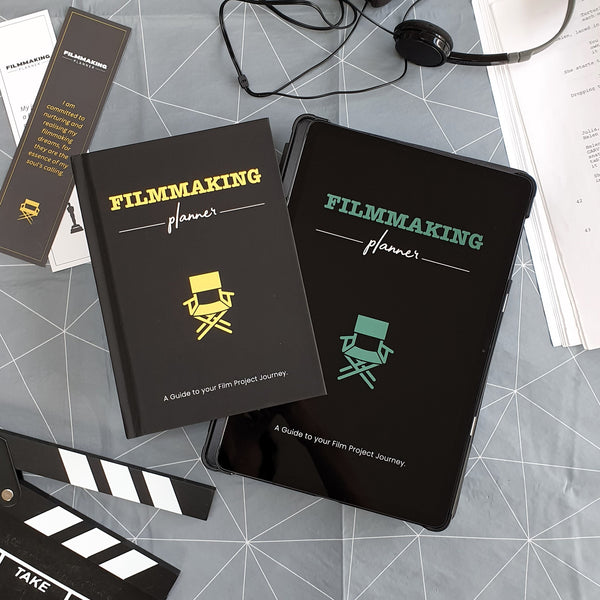 Filmmaking Planner, Digital and Hard copy Planner for filmmakers Filmmaking Planner 